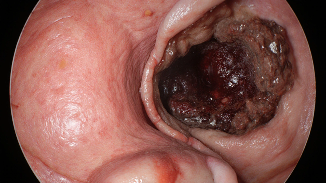 Jak vypadá střevo při rakovině tlustého střeva? Přehled příznaků a rektoskopie