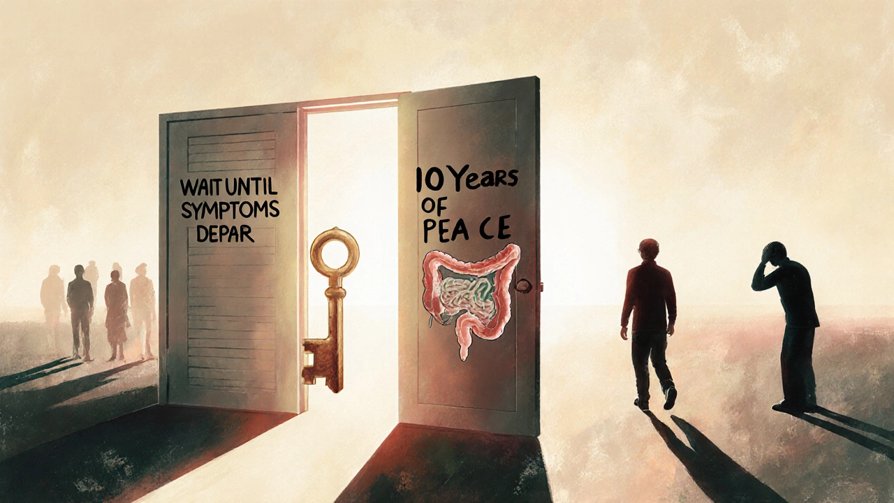 Klíč otevírá dveře k desetiletí klidu, za nimiž je světlo, zatímco jiní stojí u zavřených dveří s příznaky.