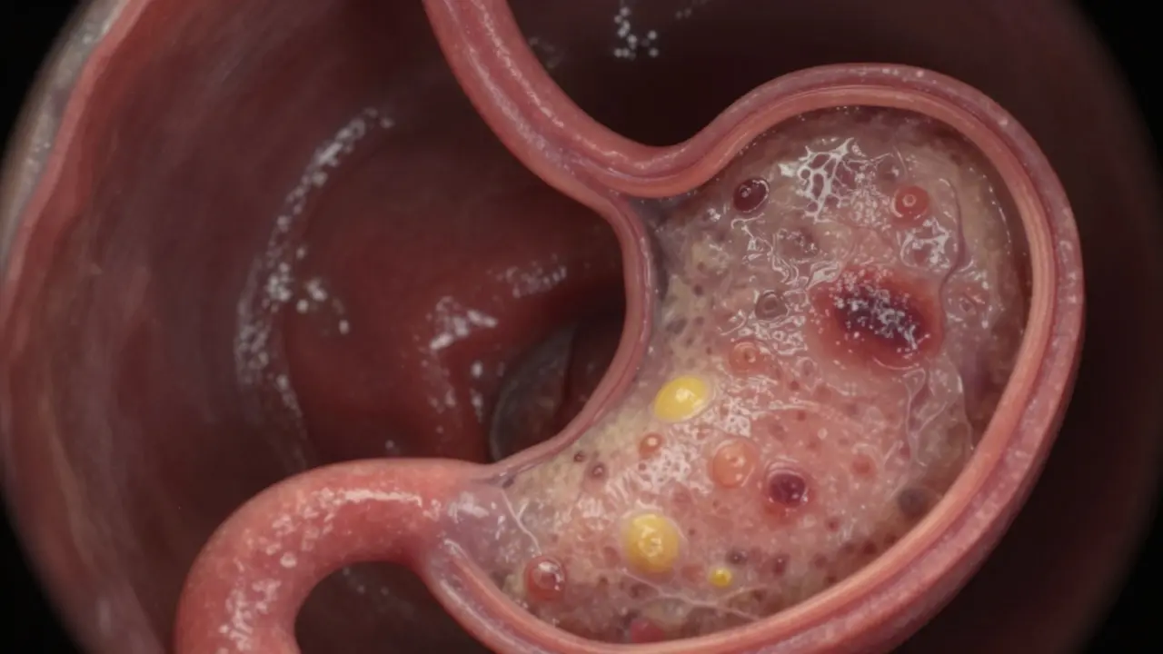 Jak začíná rakovina žaludku? Příčiny, první příznaky a role fibroskopie